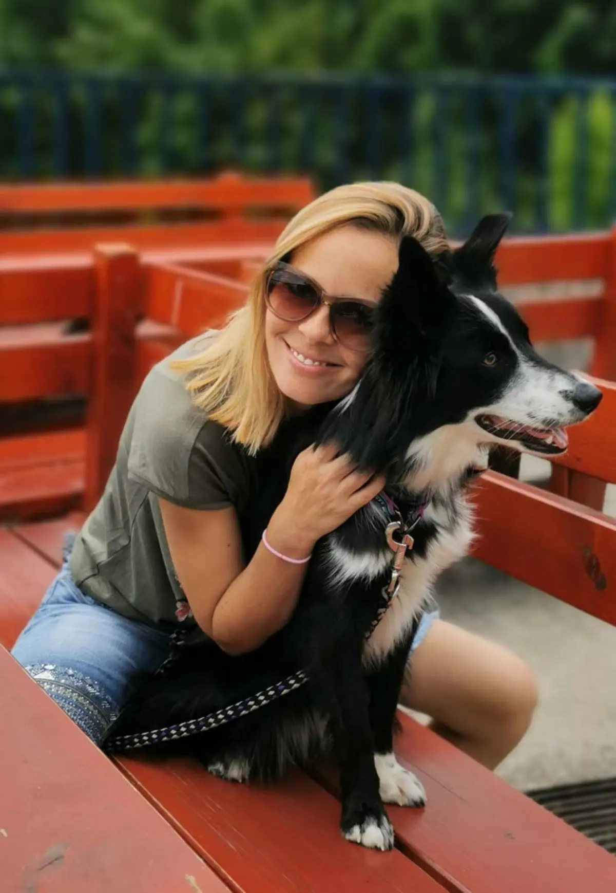 Sarah Dokter SarahKids Portrait mit Hund Malou
