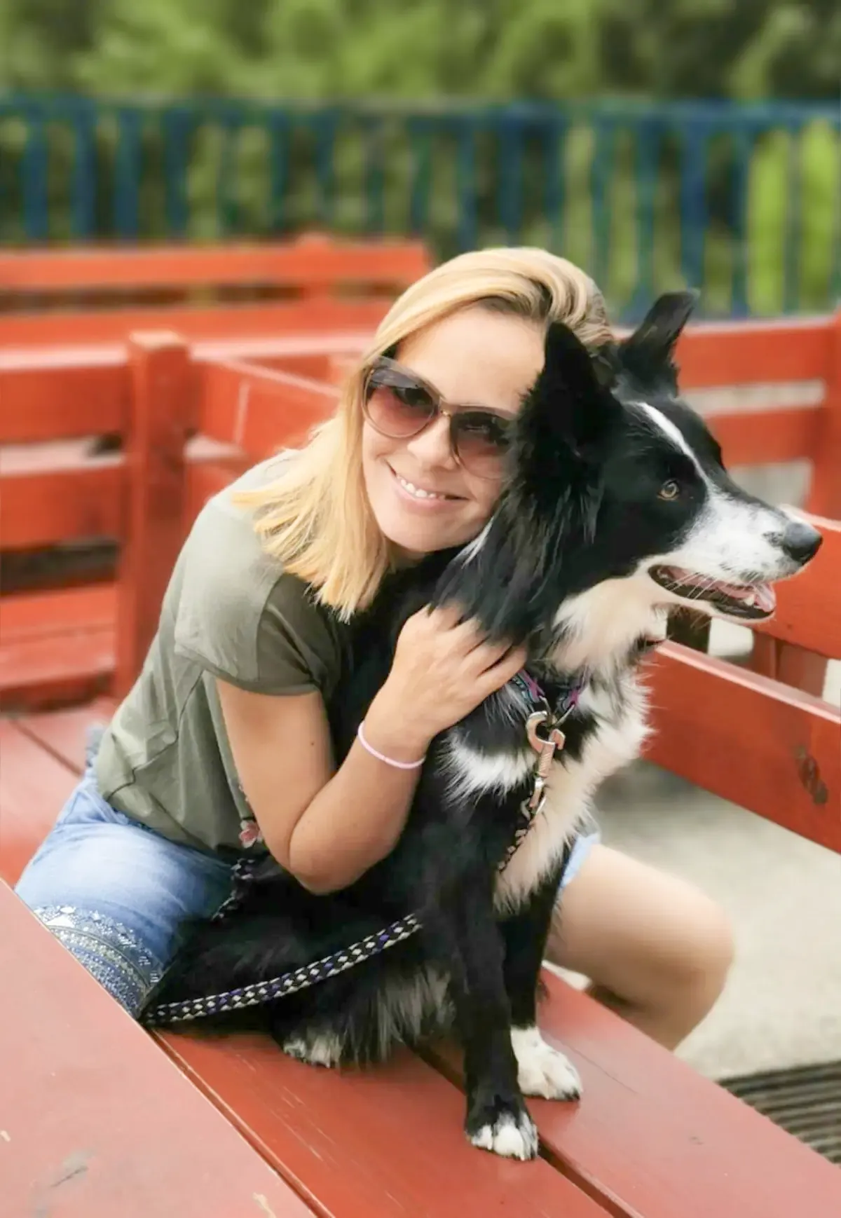 Sarah Dokter SarahKids Portrait mit Hund Malou